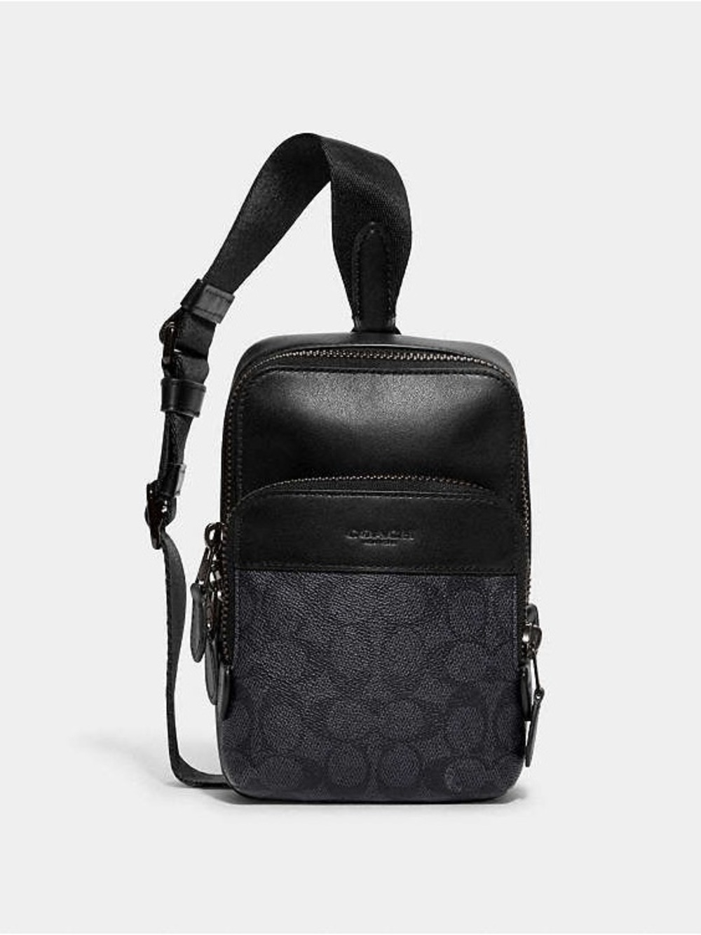 Coach Gotham Sling Pack 13
In Signature Canvas [Retail]